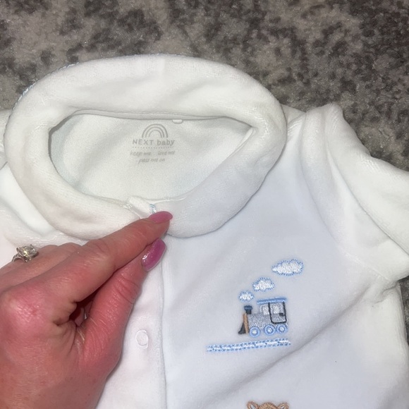 Velour baby sleep suite - Picture 2 of 2